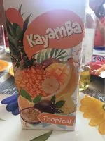 Sucre et nutriments contenus dans Kayamba