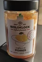 चीनी की मात्रा Confiture de poires