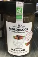 Sucre et nutriments contenus dans Biolo klock