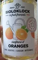 Sokerin määrä sisällä Confiture d'Oranges