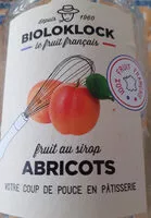 Sokerin määrä sisällä Abricots Au Sirop