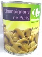 含糖量 champignons de Paris émincés