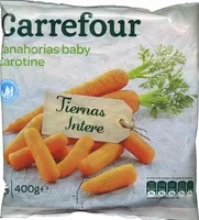 Zuckermenge drin Carottes baby