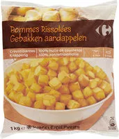 Zuckermenge drin Pommes rissolées