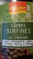 Sucre et nutriments contenus dans Promocash carrefour