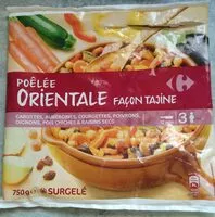 Zuckermenge drin Poêlée orientale façon Tajine