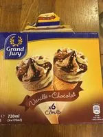 Jumlah gula yang masuk Cônes Vanille Chocolat