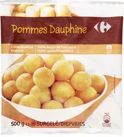 Cantidad de azúcar en Pommes Dauphine