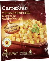 Zuckermenge drin Pommes rissolées
