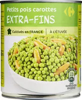 Jumlah gula yang masuk Petits pois & carottes