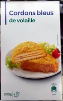 Jumlah gula yang masuk Cordons bleus de volaille