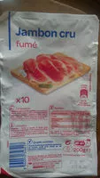 Suhkru kogus sees Jambon cru