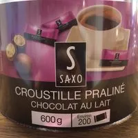 入っている砂糖の量 Croustille praliné Chocolat au lait