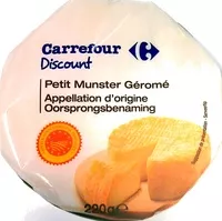 चीनी की मात्रा Petit Munster Géromé