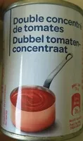 Suhkru kogus sees Double concentré de tomates