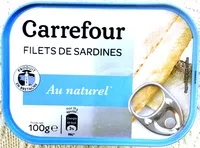 Filets de sardines natures