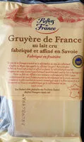 入っている砂糖の量 Gruyère de France au lait cru