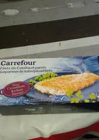 入っている砂糖の量 Filets panés Cabillaud
