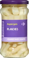 İçindeki şeker miktarı Asperges blanches