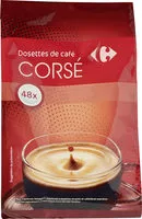 Suhkru kogus sees Dosettes de café corsé