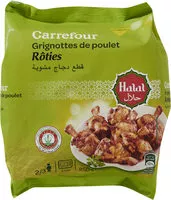 चीनी की मात्रा Grignottes de Poulet rôties