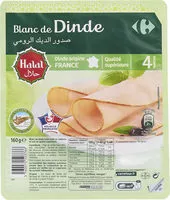 Jumlah gula yang masuk Blanc de Dinde Halal