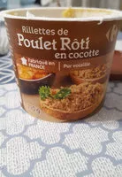 Cantidad de azúcar en Rillettes de poulet rôti en cocotte