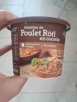 Cantidad de azúcar en Rillettes de Poulet Rôti En cocotte