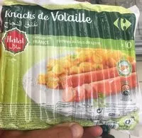 Suhkru kogus sees Knacks de Volaille fumées au bois de hêtre