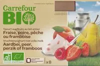 Quantité de sucre dans Yaourt au lait entier aux fruits avec morceaux