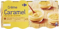 含糖量 CREME Caramel Cuite et dorée au four
