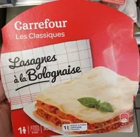 Suhkru kogus sees Lasagnes à la Bolognaise