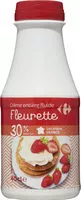 Количество сахара в Crème Fleurette entière