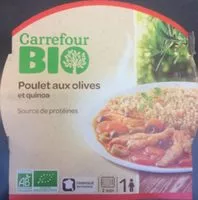 Quantité de sucre dans Poulet sauce aux olives et quinoa Bio