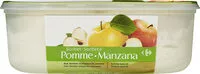Suhkru kogus sees Sorbet pomme verte