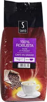 Zuckermenge drin 100% robusta riche et puissant