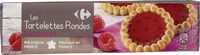 Cantidad de azúcar en Tartelette goût framboise
