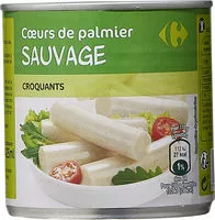 Количество сахара в Cœurs de palmier Sauvage