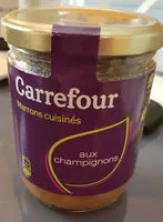 Sucre et nutriments contenus dans Carrafour