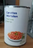 Amount of sugar in Carottes (très fines)