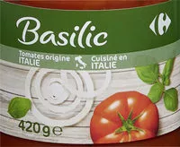 Cantidad de azúcar en Tomates basilic