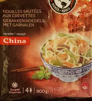 Количество сахара в Nouilles Sautées aux Crevettes
