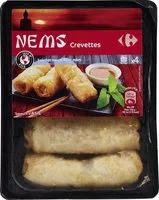İçindeki şeker miktarı Nems crevettes