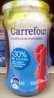 Zuckermenge drin Confiture de framboises