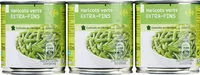 Jumlah gula yang masuk Haricots verts Extra-fins