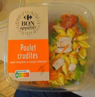 Sucre et nutriments contenus dans Bon app carrefour