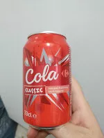 Amount of sugar in Cola Classic