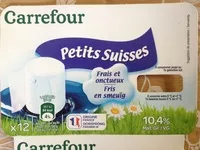 Zuckermenge drin Petit suisse
