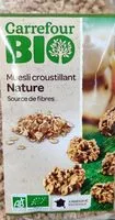 Zuckermenge drin Croustillant nature