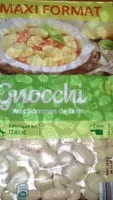 入っている砂糖の量 Gnocchi de Pommes de Terre